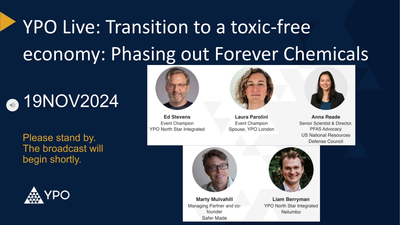 Transition to a toxic-free economy: Phasing out Forever Chemicals