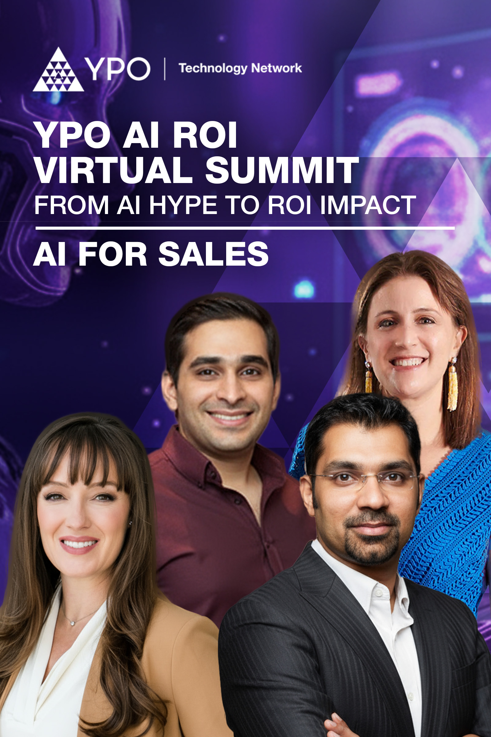 YPO AI ROI Virtual Summit - From AI Hype to ROI Impact: AI For Sales (3 Nov)