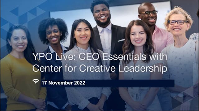 CEO Essentials with the Center for Cr...