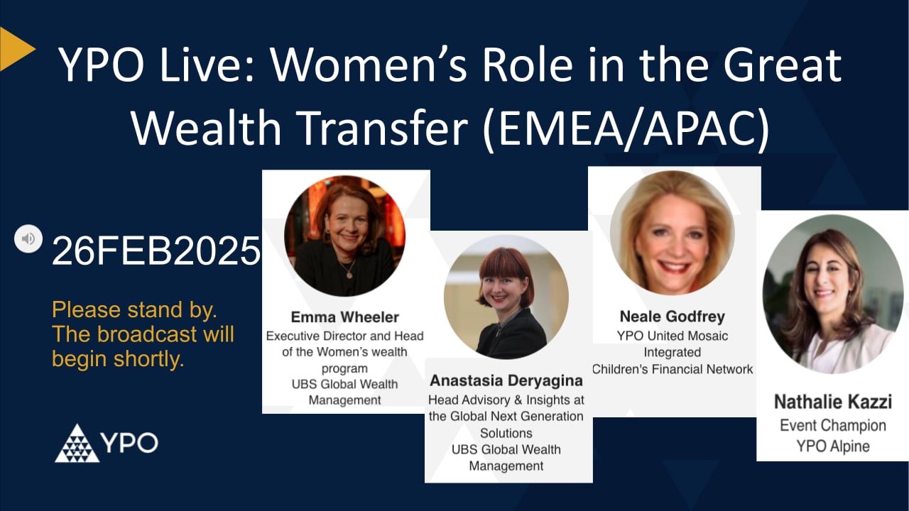 Women’s Role in the Great Wealth Transfer (EMEA/APAC)
