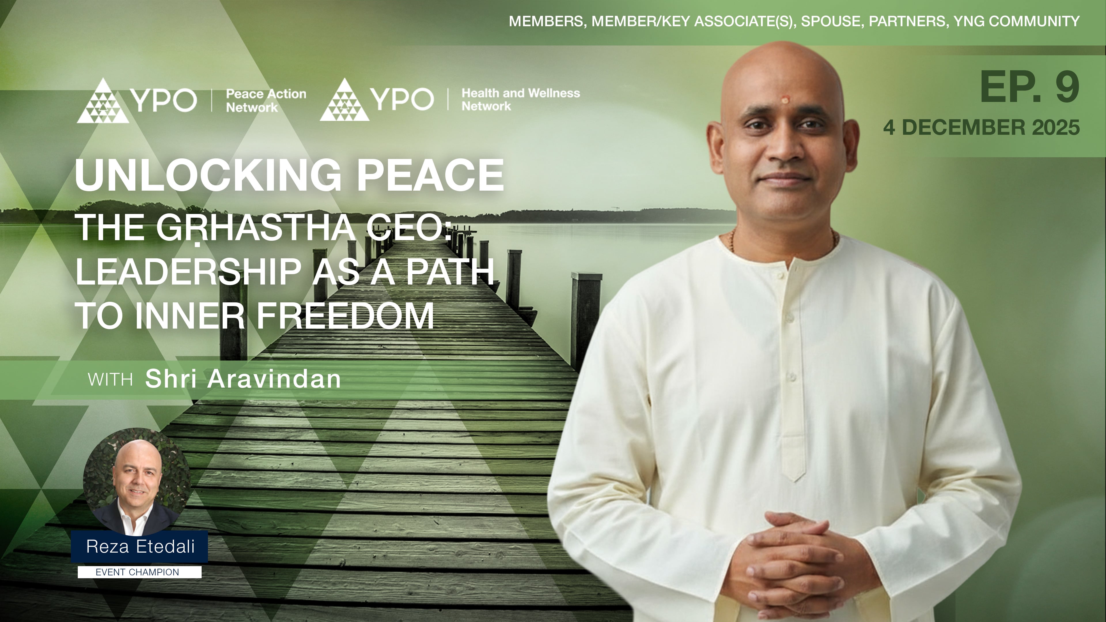 Ep.9 Unlocking Peace: The Gṛhastha CEO Leadership as a Path to Inner Freedom | 04 December 2025