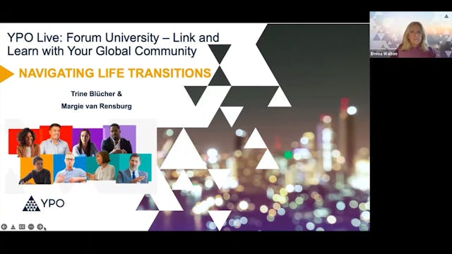 Forum University - Navigating Life Tr...