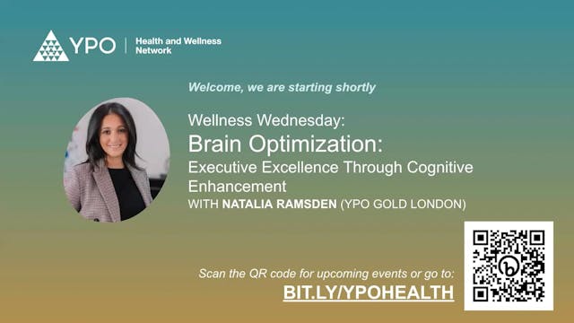 Wellness Wednesday: Brain Optimizatio...