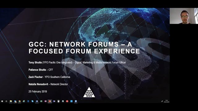 GCC: Network Forums - A Focused Forum...