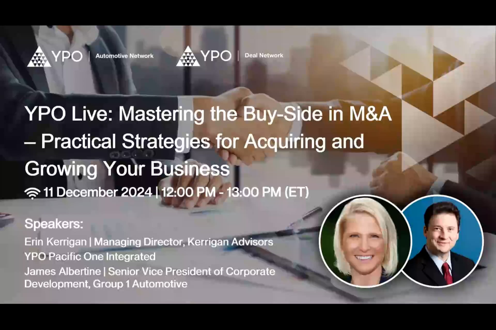 Mastering the Buy-Side in M&A – Acquiring and Growing Your Business – Part 2