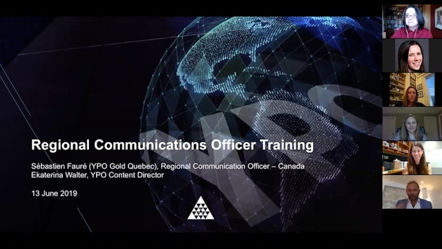 GCC: Regional Communication Officer Training