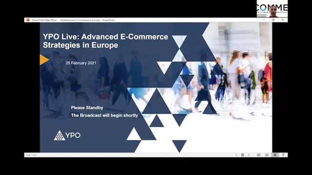 Advanced E-Commerce Strategies In Europe