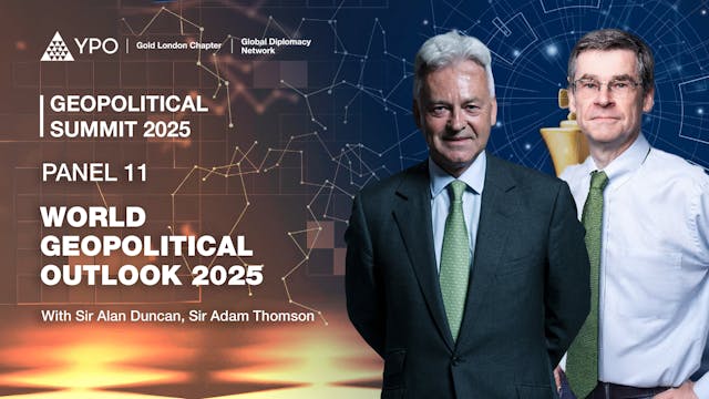Panel 11 - World Geopolitical Outlook...
