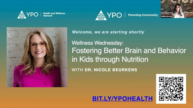 Fostering Better Brain and Behavior in Kids through Nutrition 