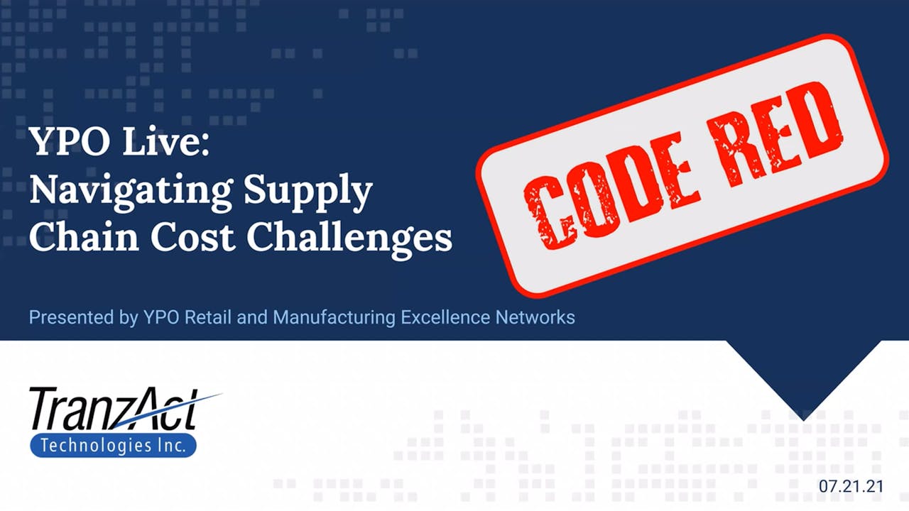 Navigating Supply Chain Cost Challenges Session One YPO