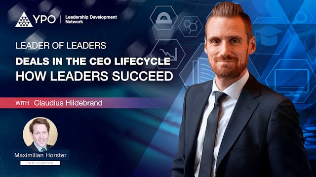 Deals in the CEO Lifecyle - How Leade...