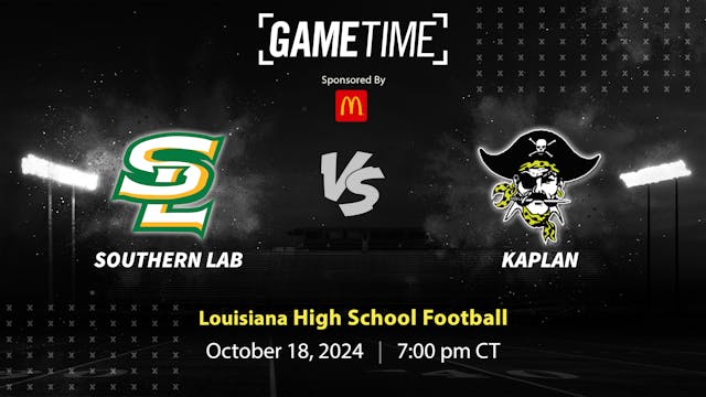 Southern Lab vs. Kaplan | Louisiana |...