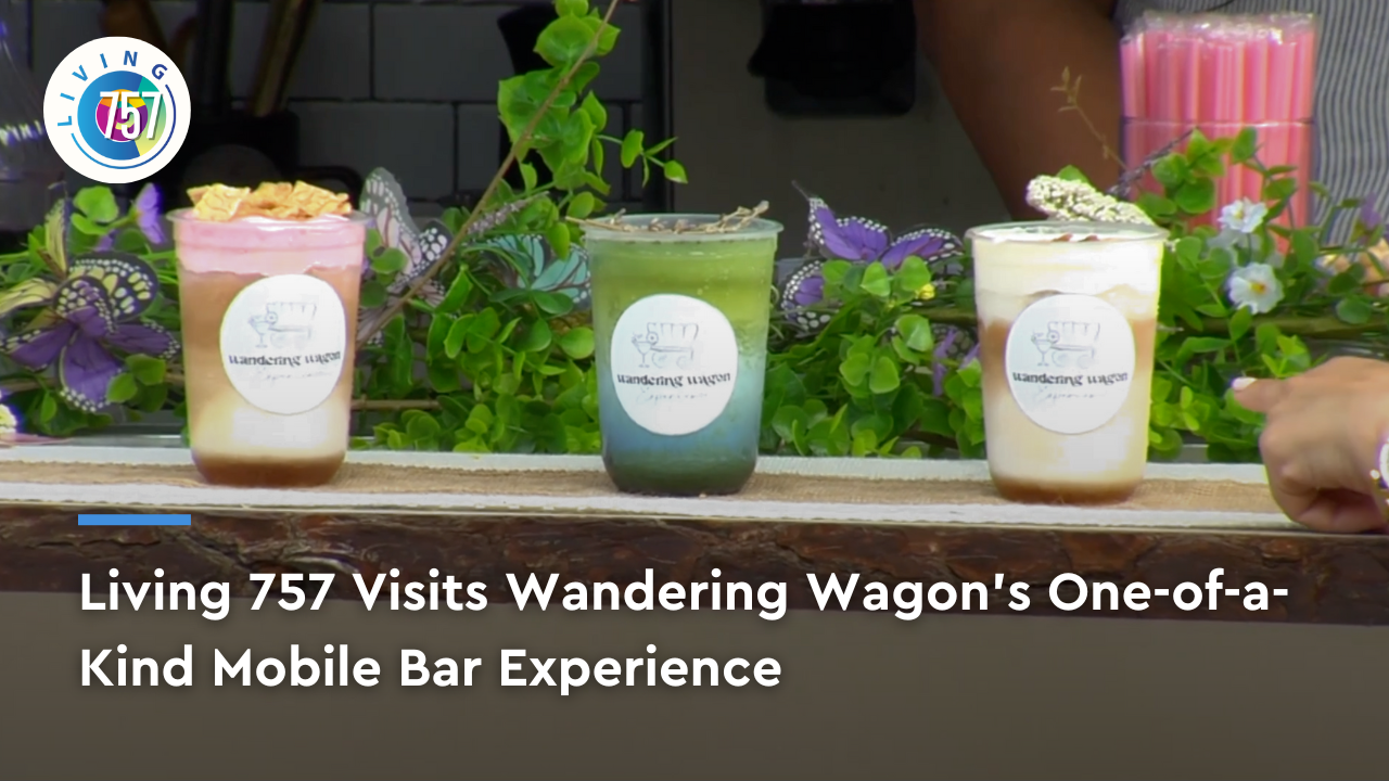Trying Wandering Wagon's Mobile Bartending & Barista Service | Living 757