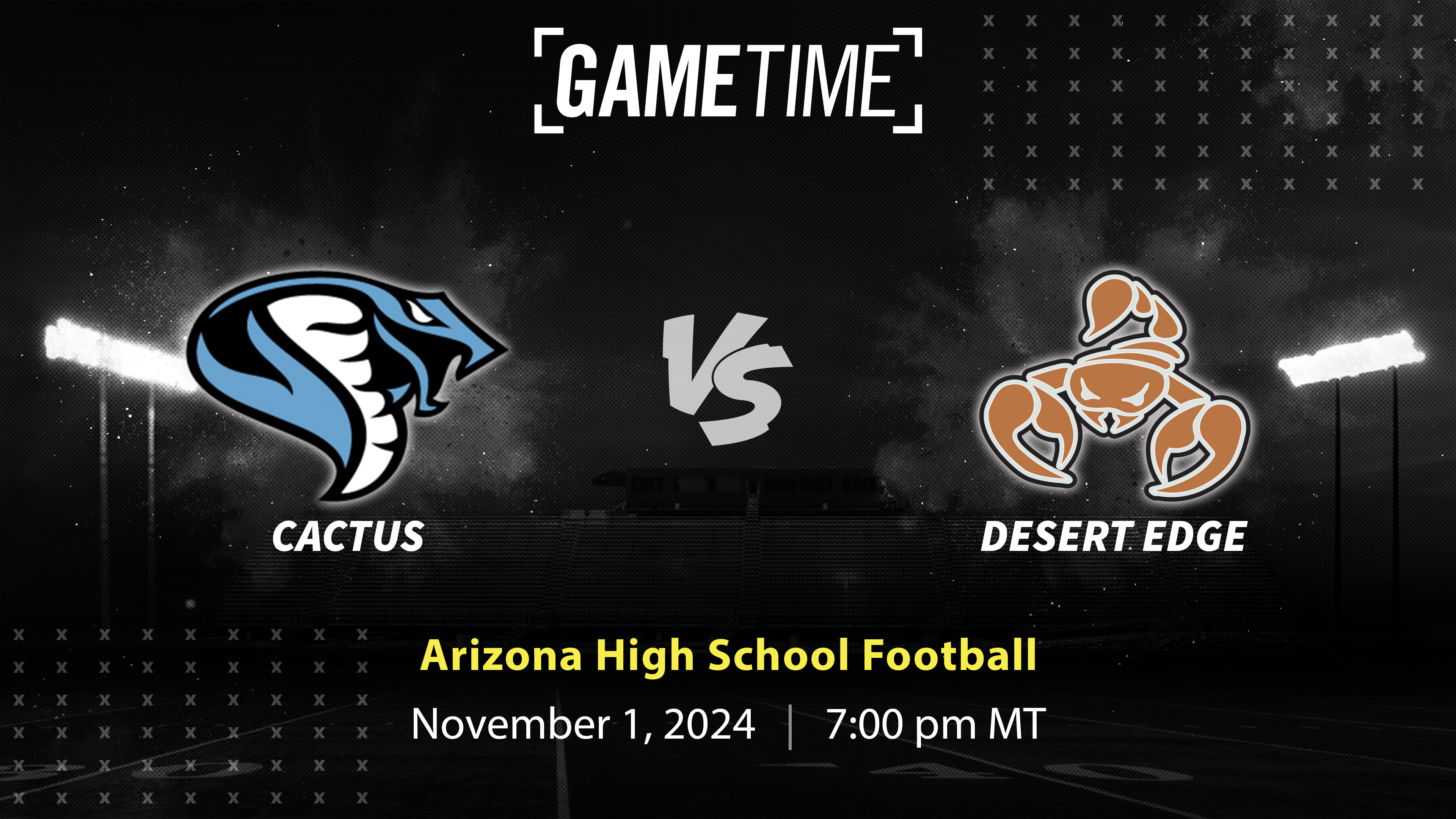 Cactus vs. Desert Edge | Arizona | 11-01-2024