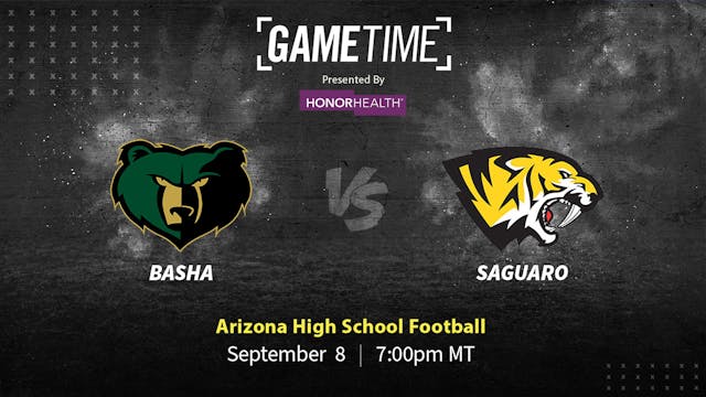 Basha vs Saguaro | Arizona | 9-8-2023