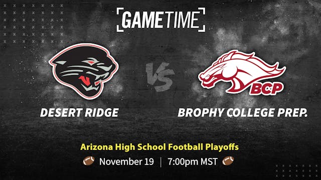 Desert Ridge vs Brophy College Prep (11-19-21)