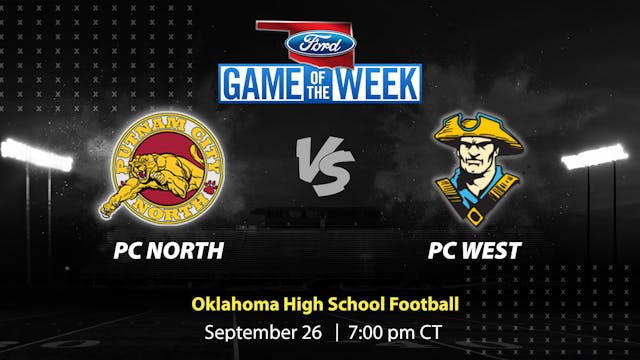 PC North vs. PC West | OKC | 9-26-2025 (Buy)
