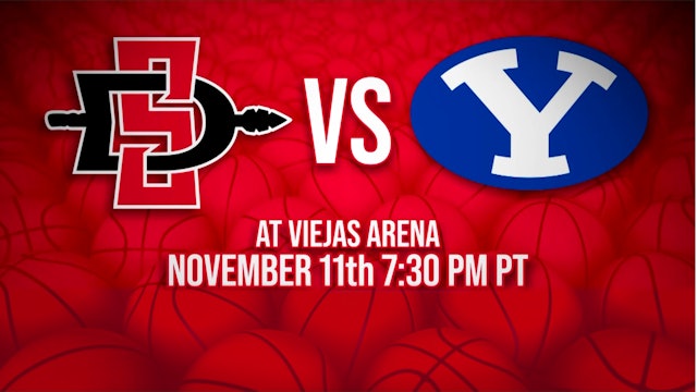 BYU vs San Diego State Basketball (Replay 11-11-22)