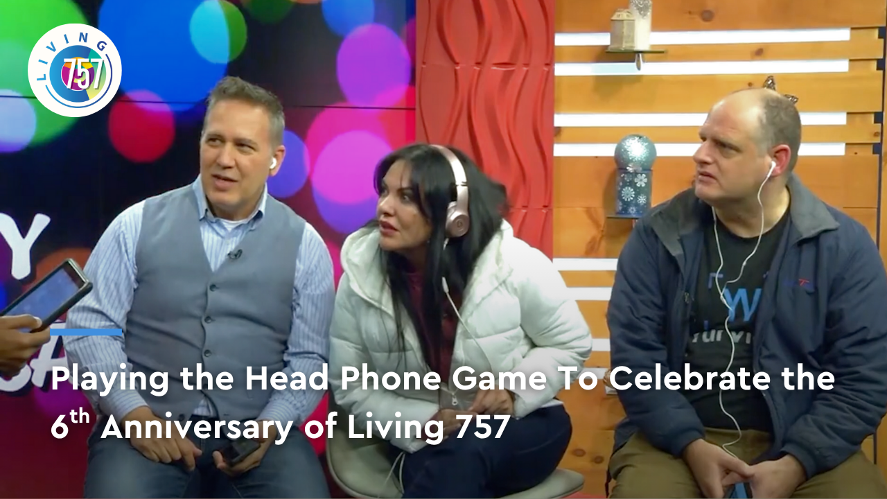6th Anniversary Fun: Playing the Head Phone Game | Living 757