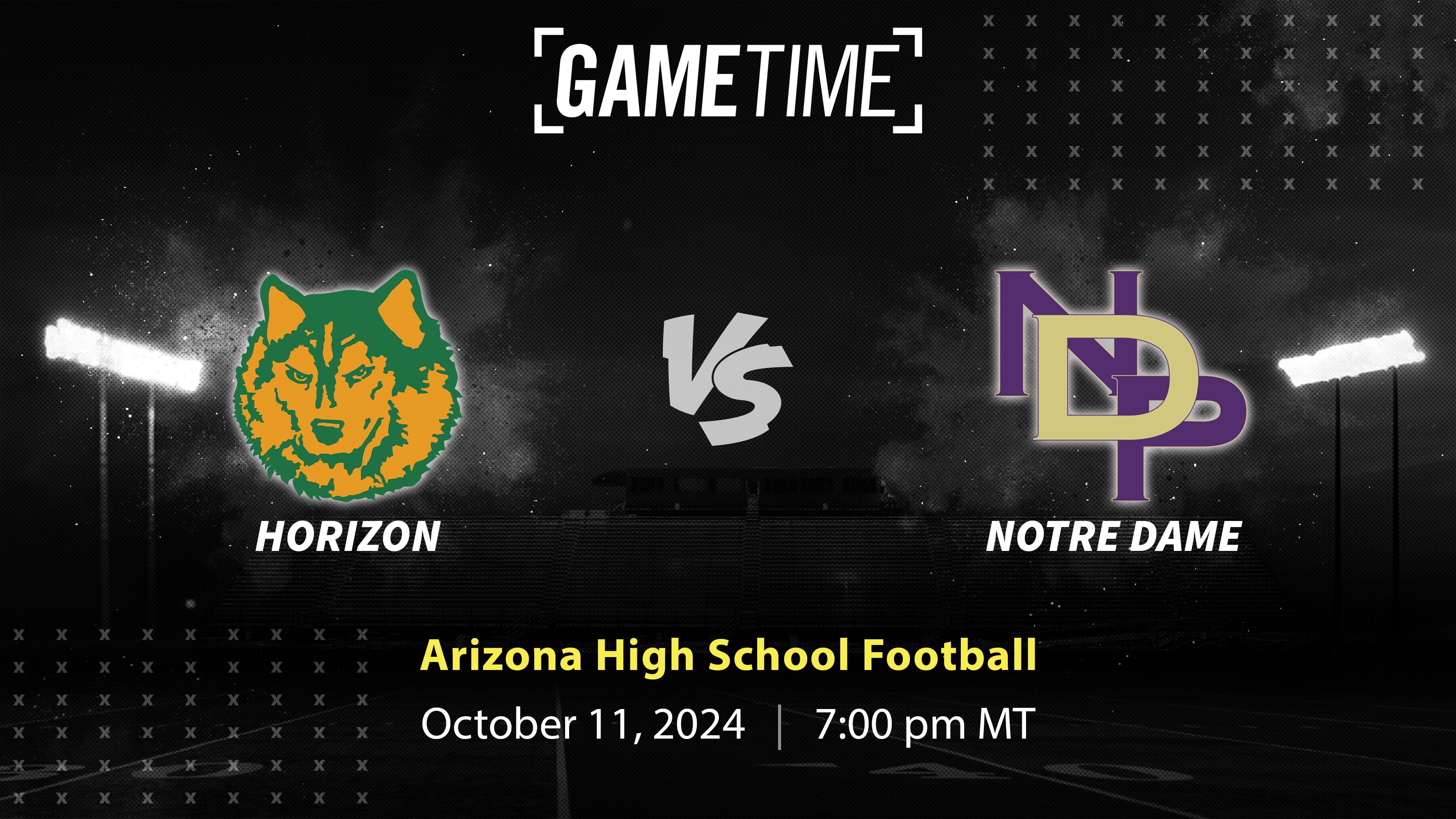Horizon vs. Notre Dame | Arizona | 10-11-2024 