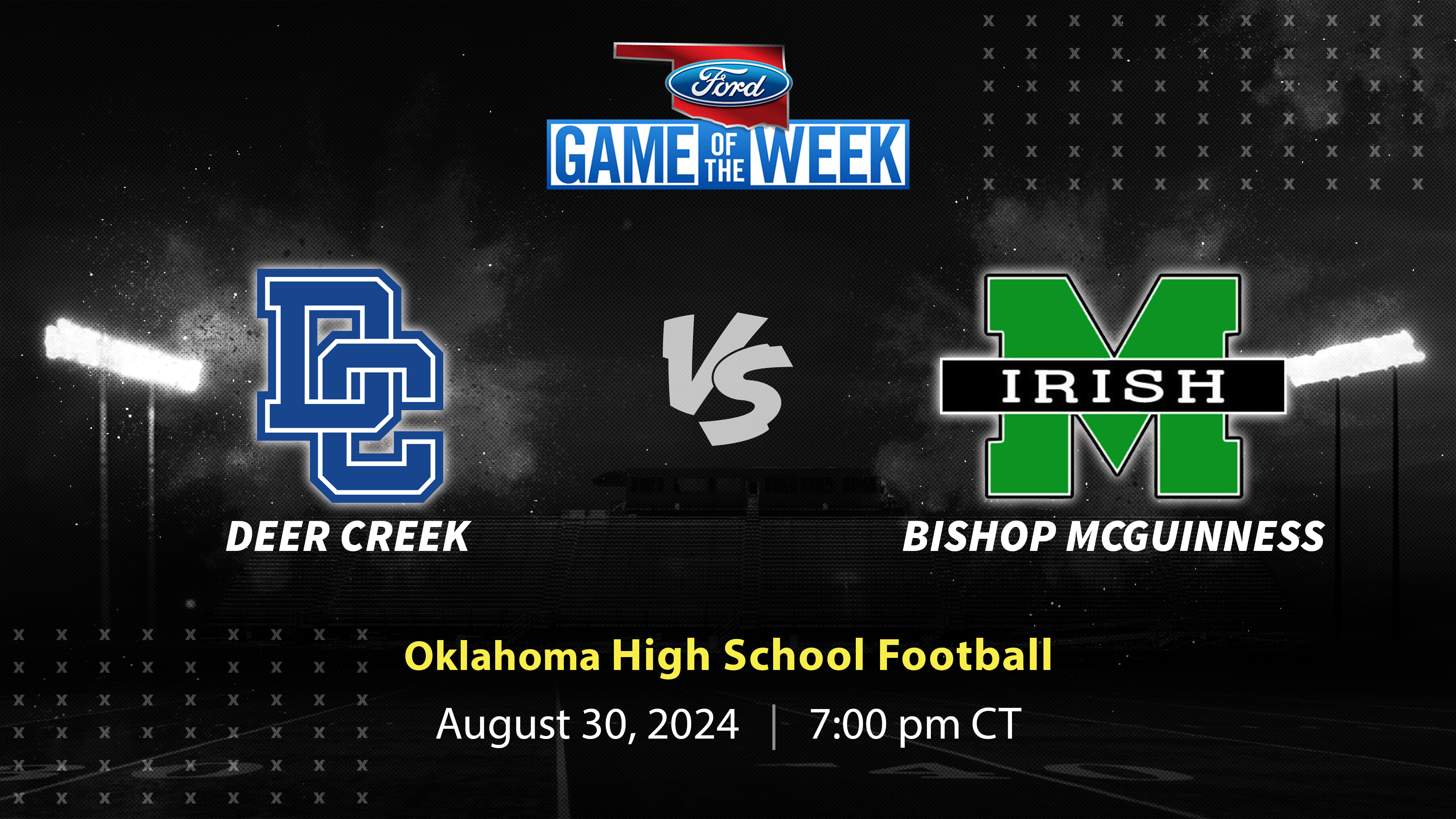 Deer Creek vs. Bishop McGuinness | OKC | 8-30-2024