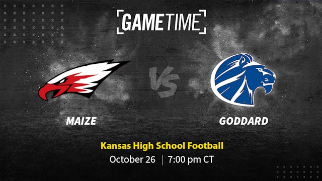 Maize vs Goddard | Playoff Game | Kansas | 10-26-2023