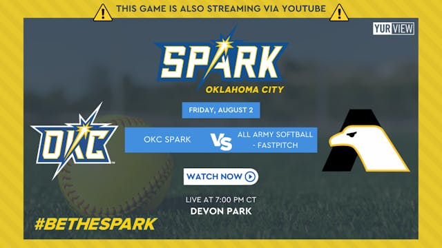 OKC Spark vs. All Army Softball | 8-2...