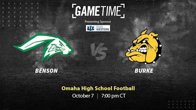 Benson vs Burke (Live Stream)