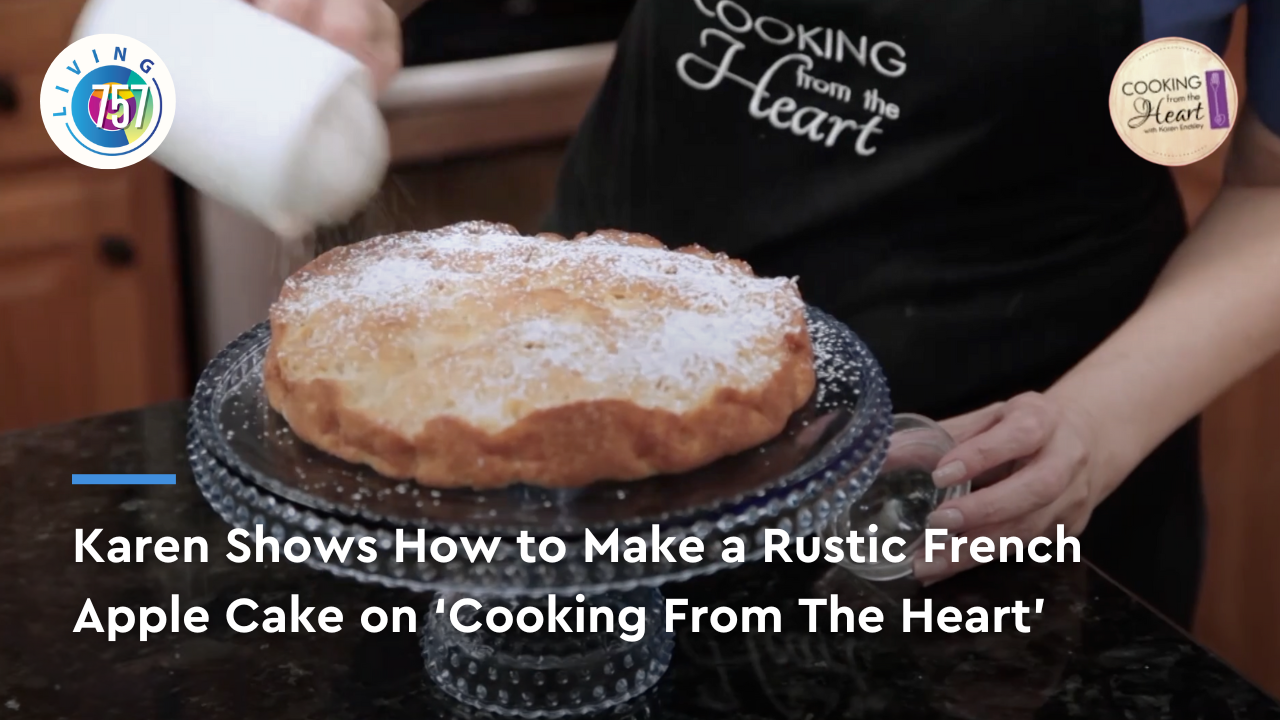 Karen Endsley Makes a Rustic French Apple Cake | Cooking from the Heart