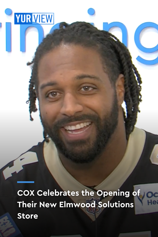 Cox Opens Elmwood Solutions Store, & Cam Jordan Makes Special Guest Appearance