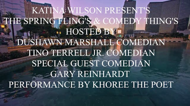 Spring Fling And Comedy Things | VAL ...