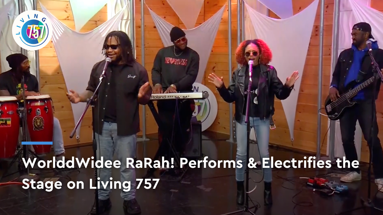 WorlddWidee RaRah! Performs 'Still Rolling' | Living 757 