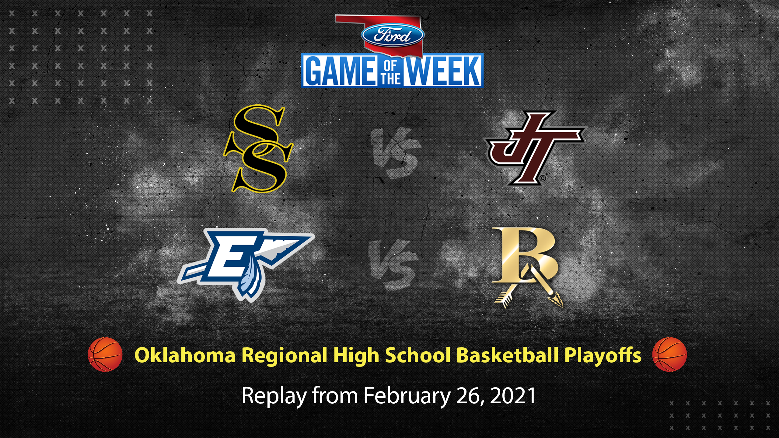 Oklahoma 6A Regional High School Basketball Replay