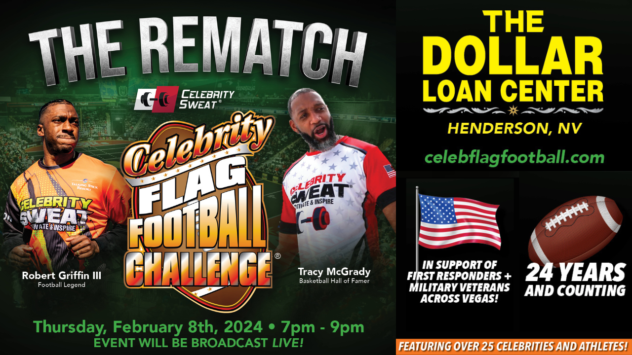 Celebrity Flag Football Challenge | The Rematch