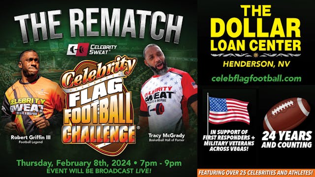 Celebrity Flag Football Challenge | T...