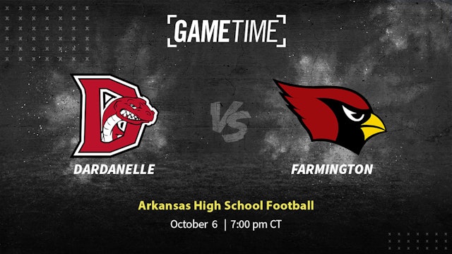 Dardanelle vs Farmington | Arkansas | 10-6-2023