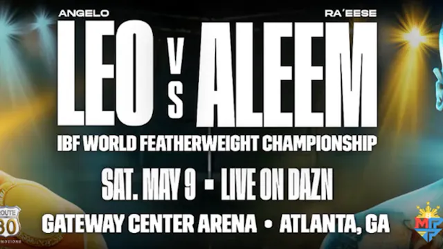 Ra'eese Aleem VS Angelo Leo: IBF Worl...