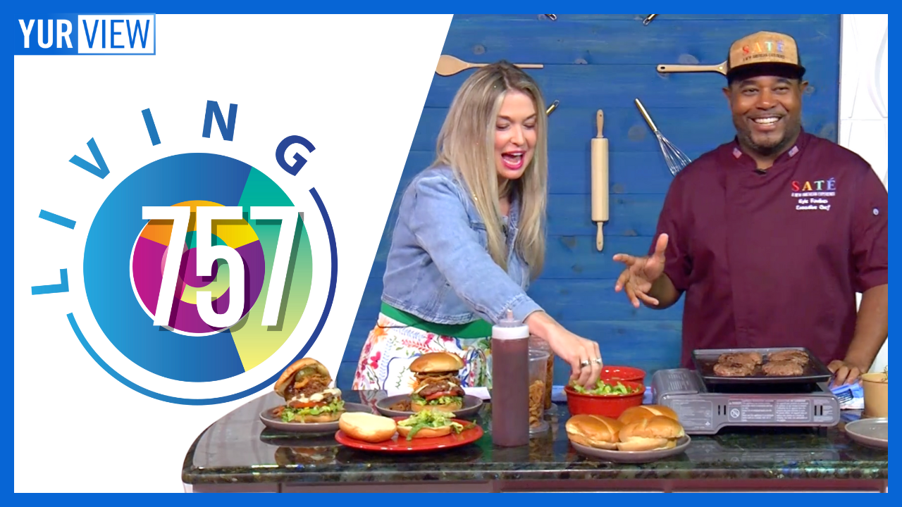 Making Yummy Burgers with Saté, & Visiting Kiptopeke State Park | Living 757