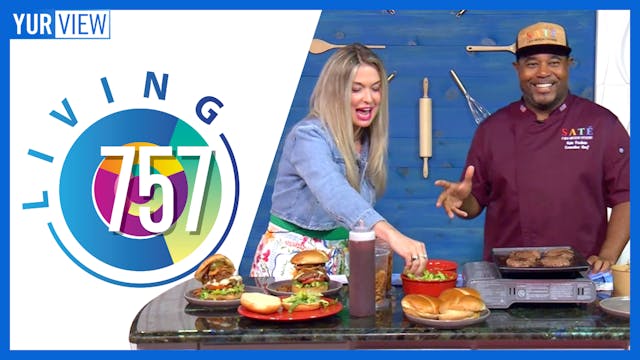 Making Yummy Burgers with Saté, & Vis...