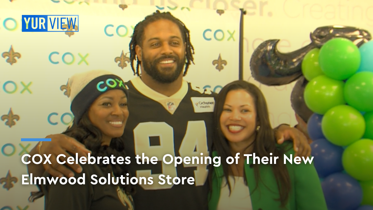 Cox Opens Elmwood Solutions Store, & Cam Jordan Makes Special Guest Appearance