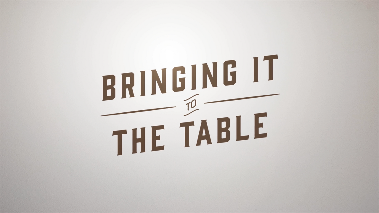 Bringing it to The Table