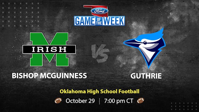 Bishop McGuinness vs Guthrie (10-29-21)