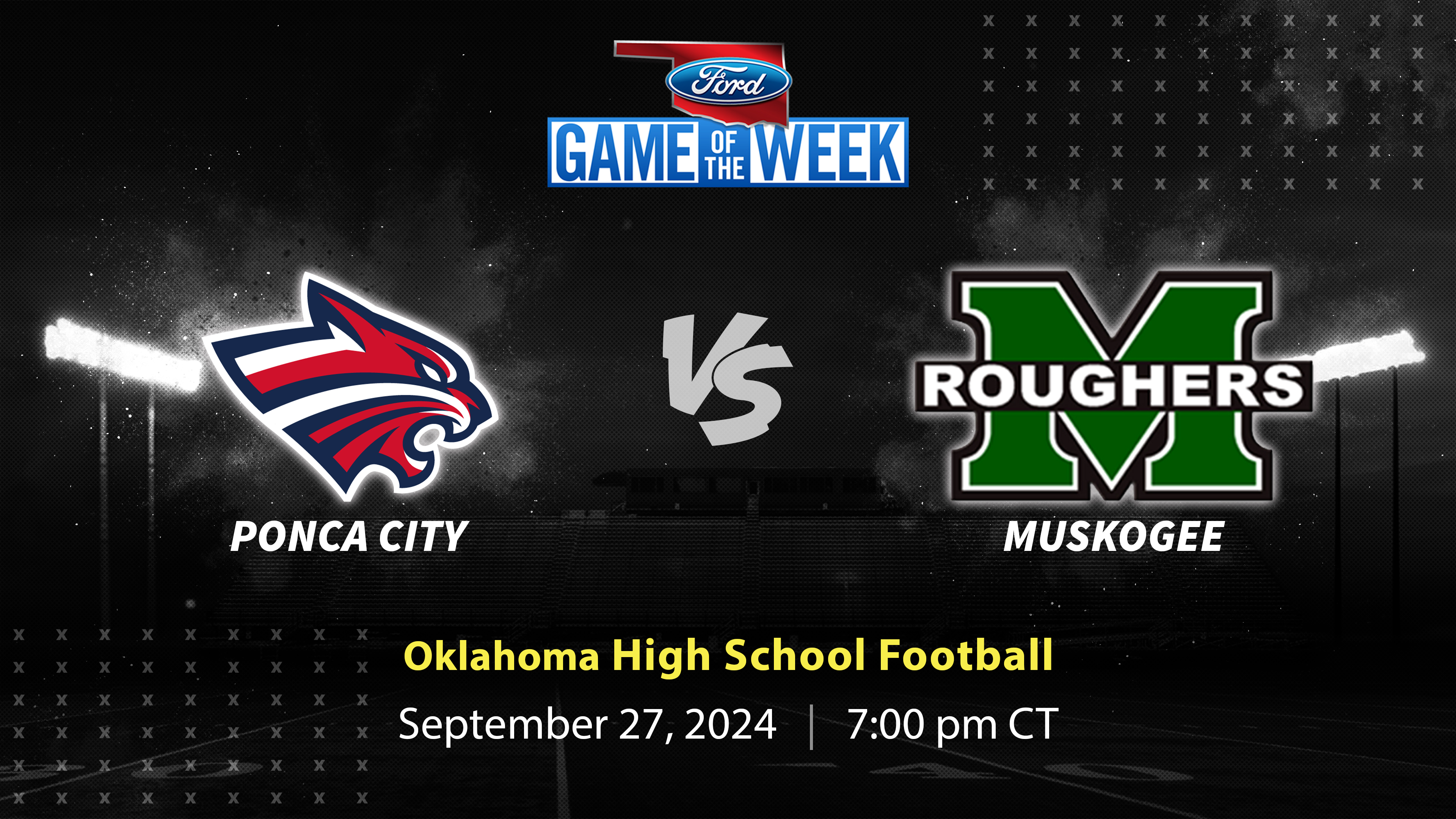 Ponca City vs. Muskogee | Tulsa | 9-27-2024