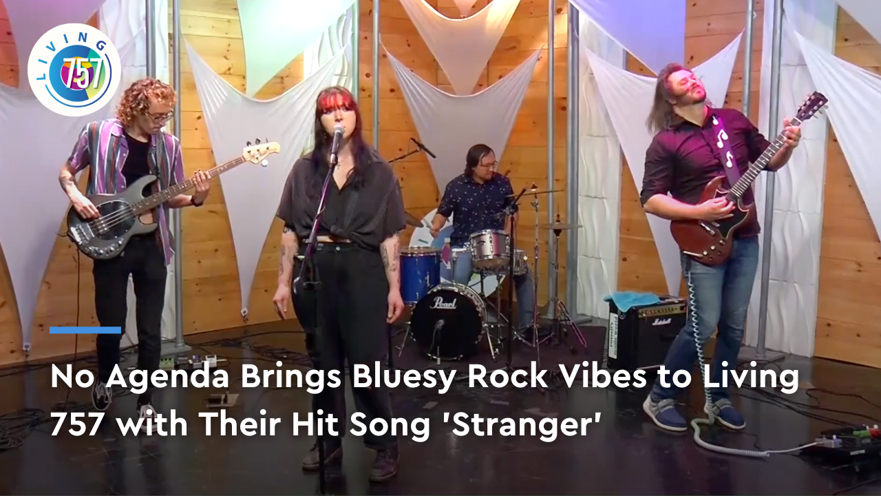 No Agenda Rocks Out with Their Song 'Stranger' | Living 757