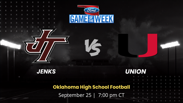 Jenks vs. Union | Oklahoma | 9.25.2026