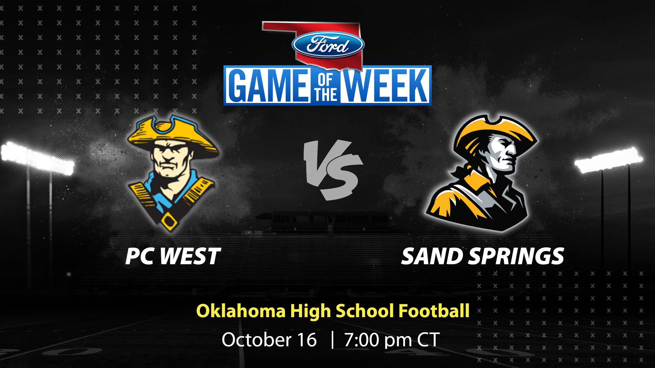 PC West vs. Sand Springs | Tulsa | 10-16-2025