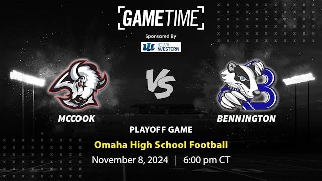 McCook vs. Bennington | Omaha | 11-08...