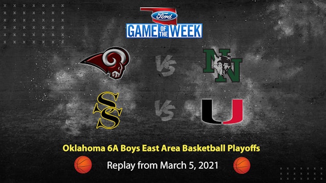 Oklahoma 6A Boys East Area Basketball Playoffs