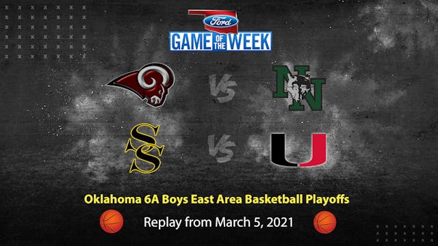 Oklahoma 6A Boys East Area Basketball...