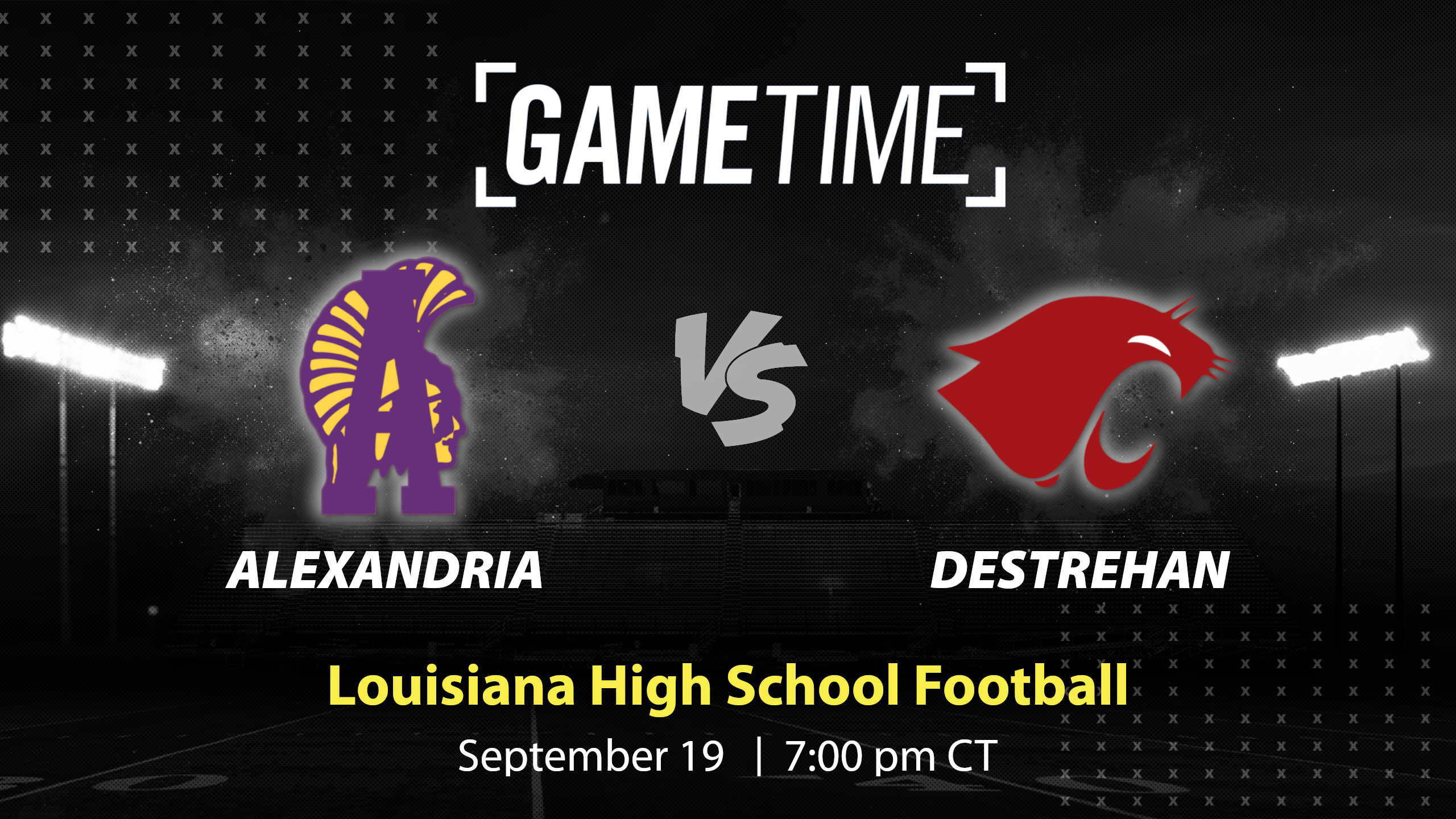 Alexandria vs. Destrehan | Louisiana | 9-19-2025